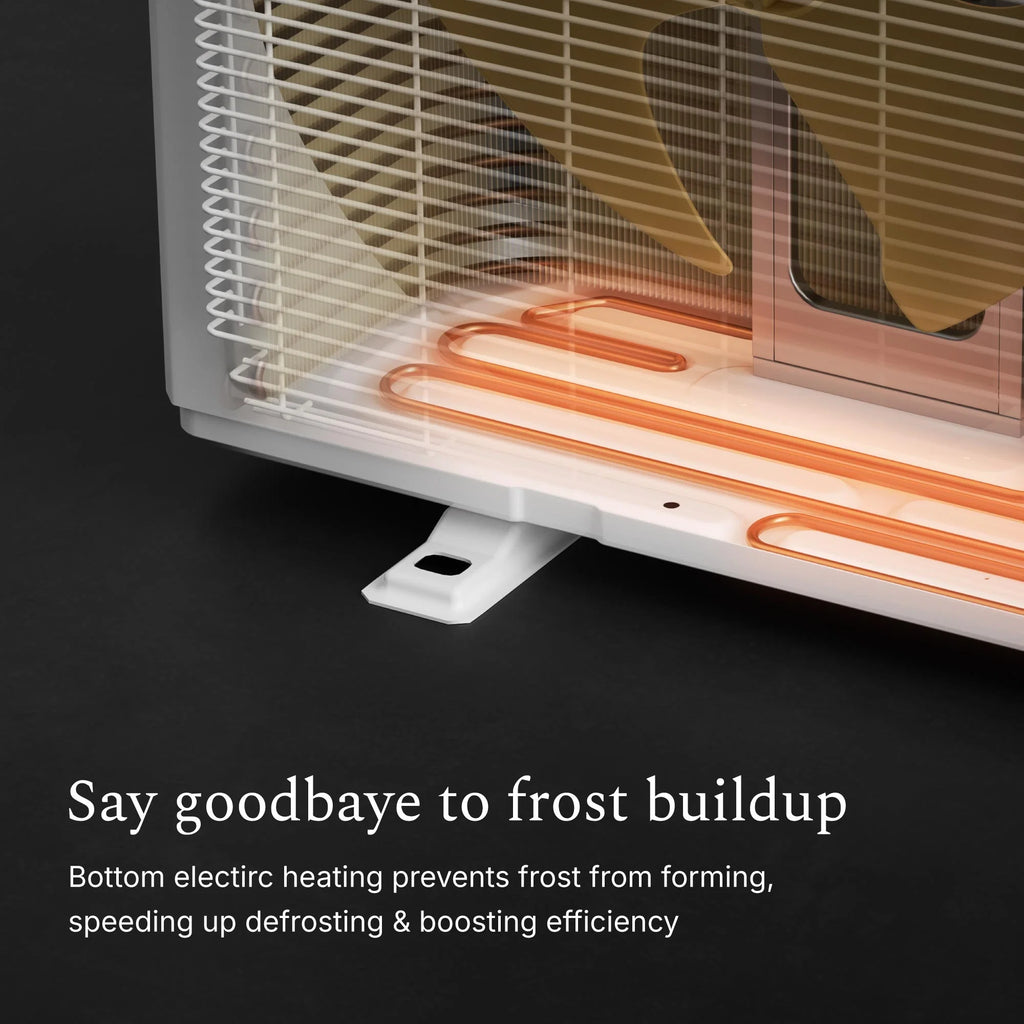 DELLA Vita Series 24000 BTU 20 SEER2 Mini Split Heat Pump AC - Up to 1500 Sq.Ft.