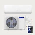 DELLA Motto Series 12000 BTU 20 SEER2 Mini Split Heat Pump AC - 115V, Up to 550 Sq.Ft.