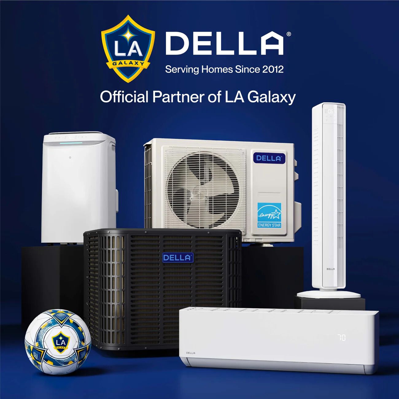 DELLA Optima Series 35,000 BTU Quad Zone Mini Split AC (9K+9K+12K+12K)