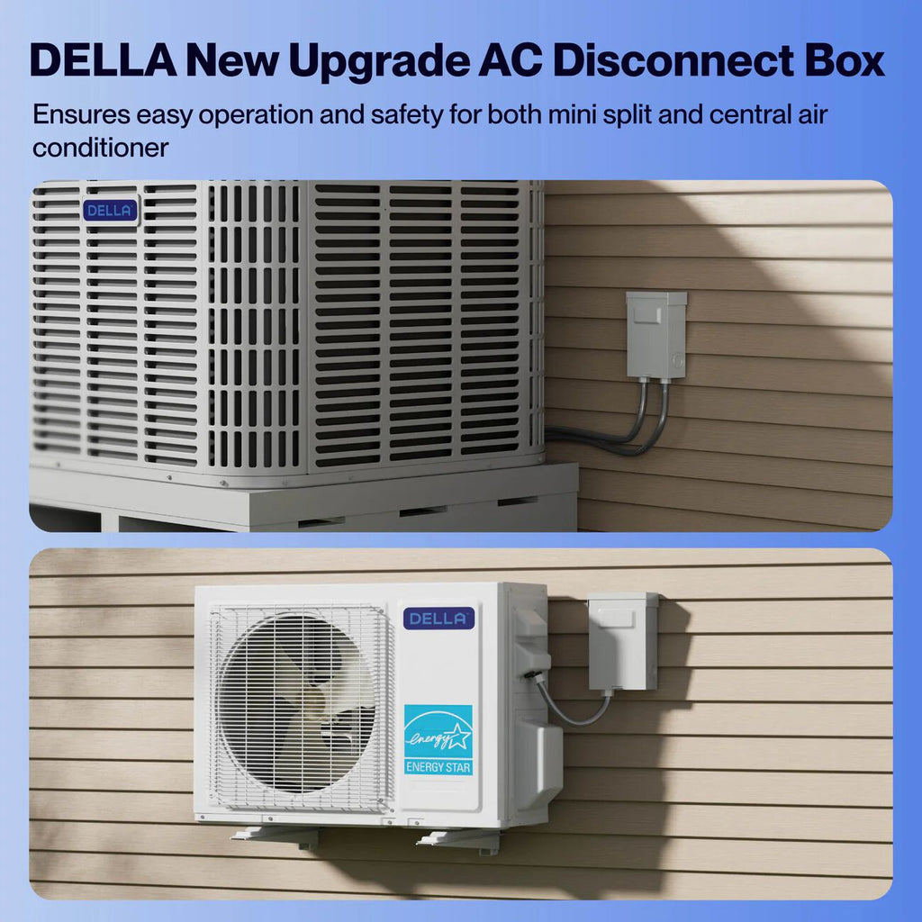 DELLA 30A Pull-Out Switch AC Disconnect Boxes