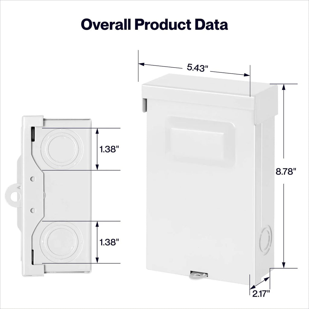 DELLA 60A Pull-Out Switch AC Disconnect Boxes