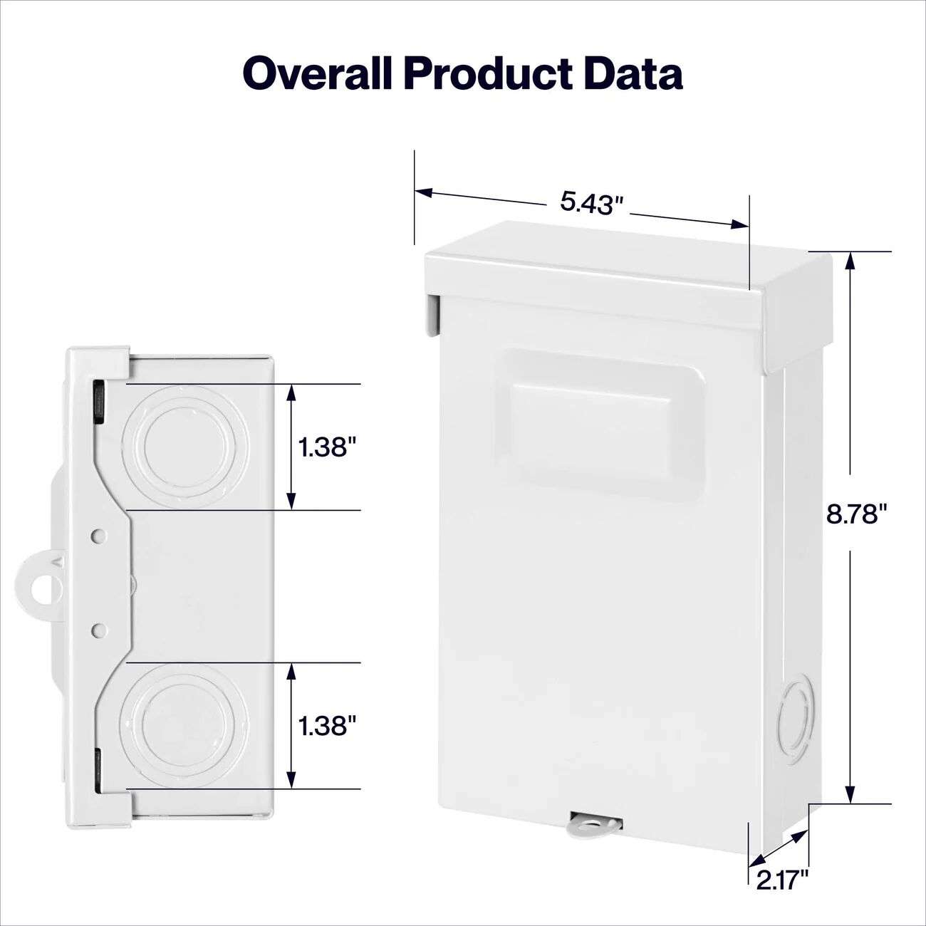 DELLA 60A Pull-Out Switch AC Disconnect Boxes