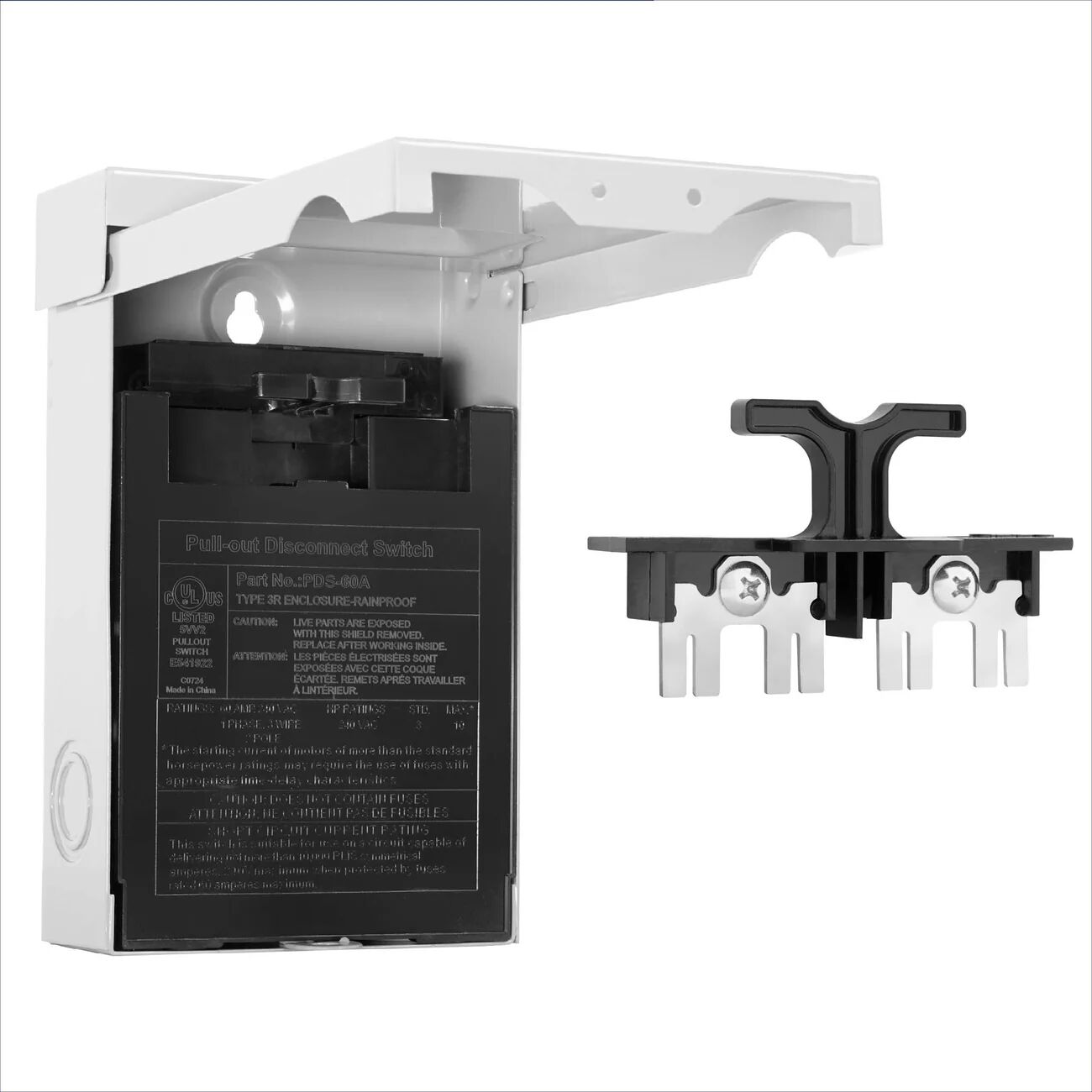 DELLA 60A Pull-Out Switch AC Disconnect Boxes