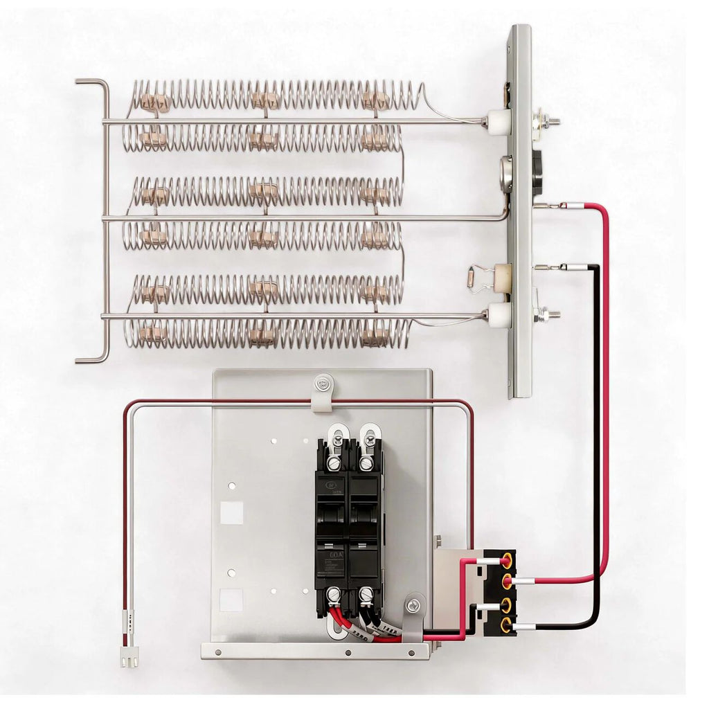 DELLA Electric Heater Kit with Circuit Breaker for Air Handler - 5KW
