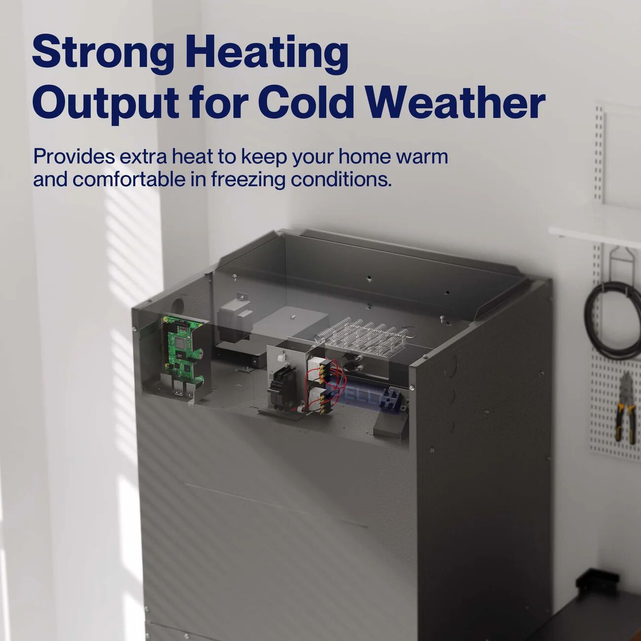 DELLA Electric Heater Kit with Circuit Breaker for Air Handler - 10KW