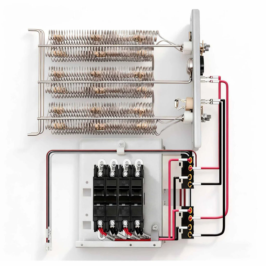 DELLA Electric Heater Kit with Circuit Breaker for Air Handler - 15KW