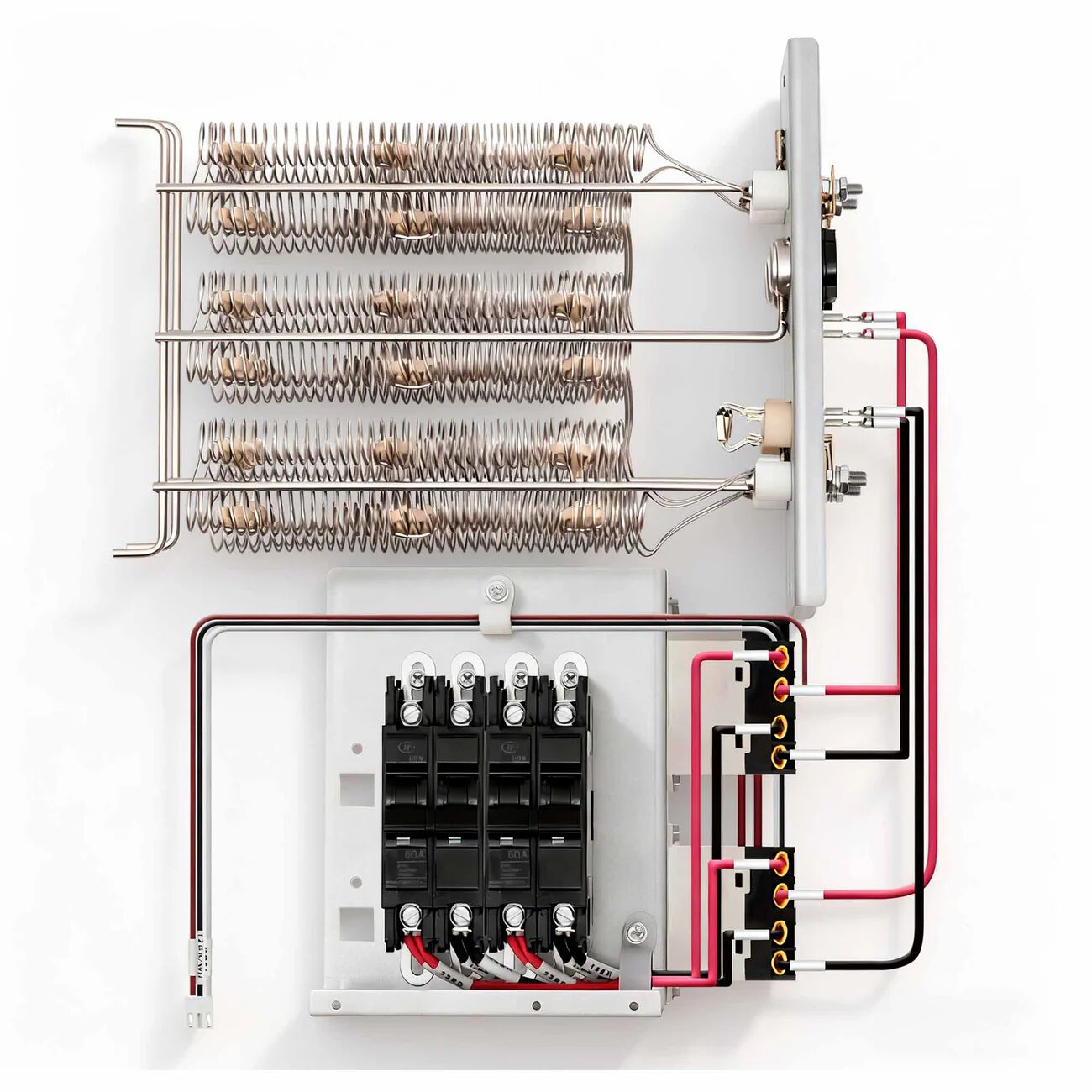 DELLA Electric Heater Kit with Circuit Breaker for Air Handler - 15KW
