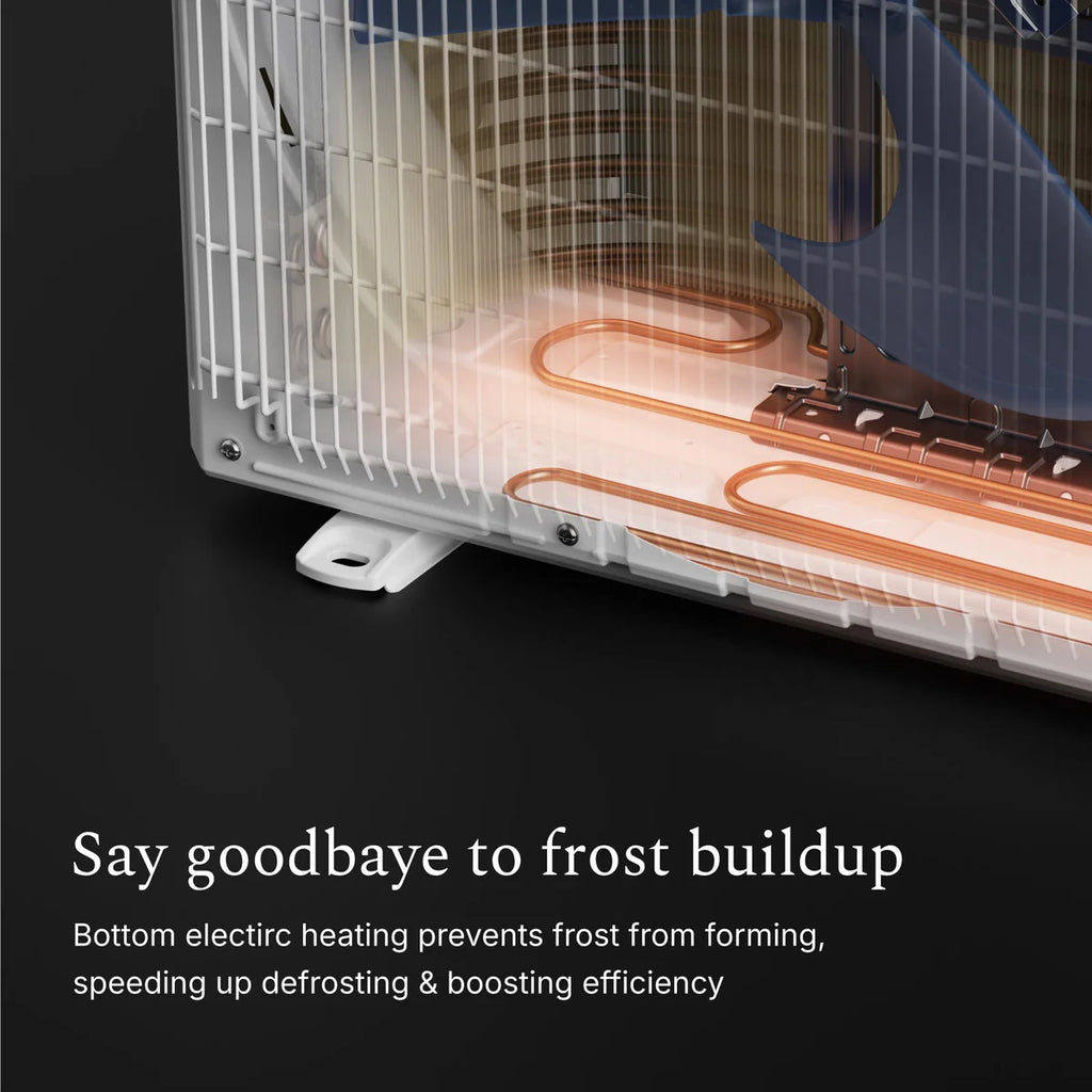 DELLA Serena CloudAir Series 9800 BTU 22 SEER2 Mini Split Heat Pump AC - Up to 400 Sq.Ft.
